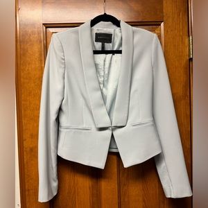 BCBG Maxazria Grey/Silver Blazer Size Small
